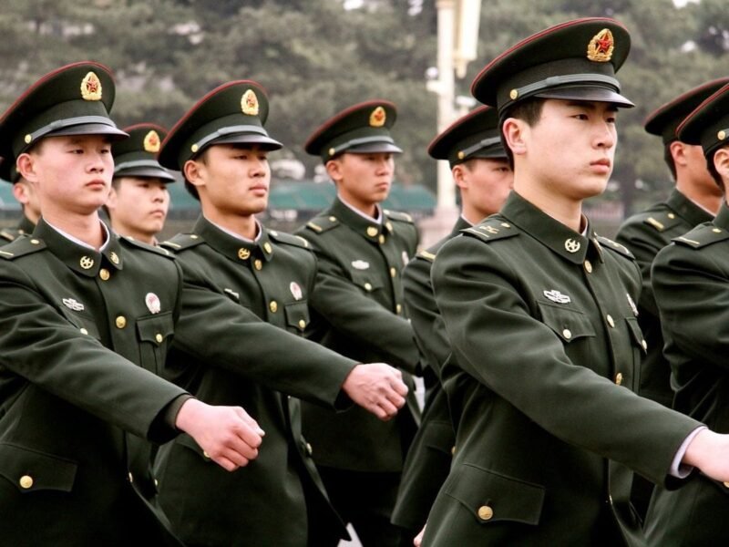 china army marching istock