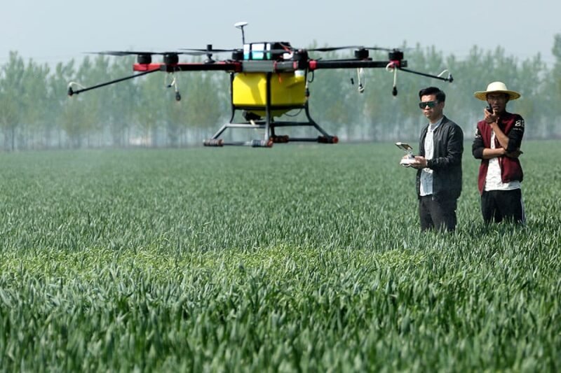 Pakistan farmers expressed gratitude to China for providing drones 11