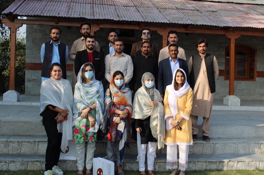 Students visit Pakistan Army Headquarters Malakand Fort