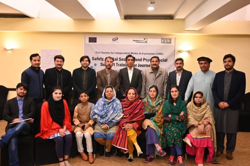 Journalists’ Training on Safety, Digital Security and Psychosocial Support concludes in Peshawar IMG 20201127 WA0194
