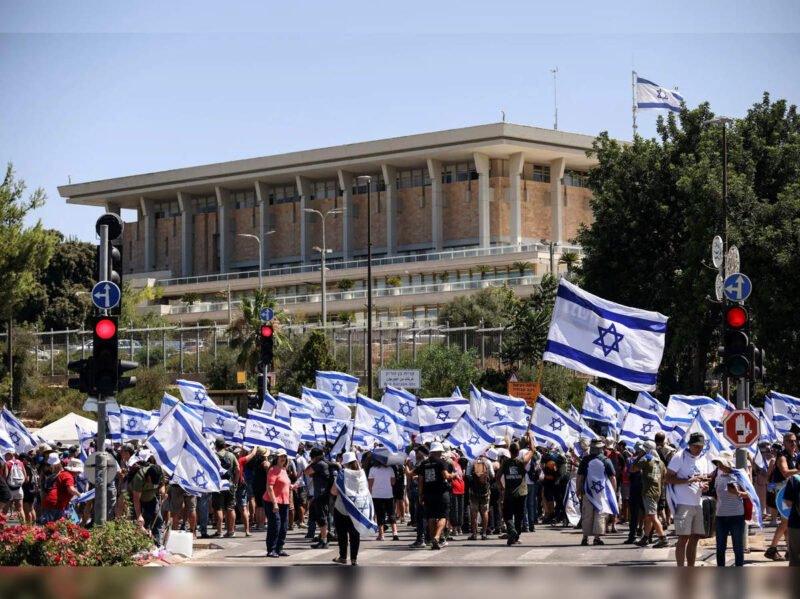 “Massive Protests Erupt as Israeli Parliament Curtails Supreme Court’s Powers, Straining US-Israel Relations” "Massive Protests Erupt as Israeli Parliament Curtails Supreme Court's Powers, Straining US-Israel Relations"