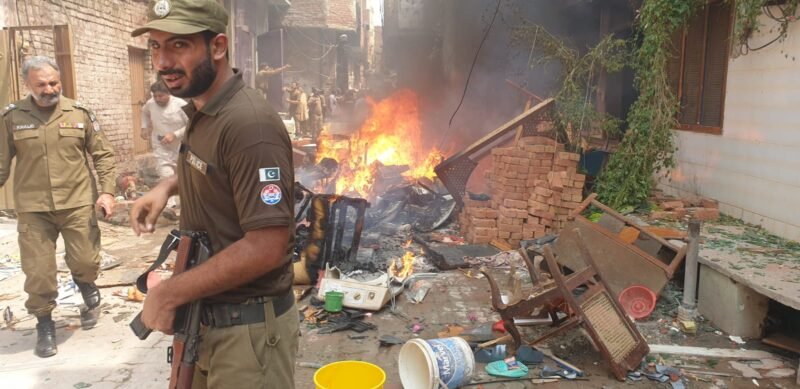 Churches Vandalized in Jaranwala Amid Blasphemy Allegations