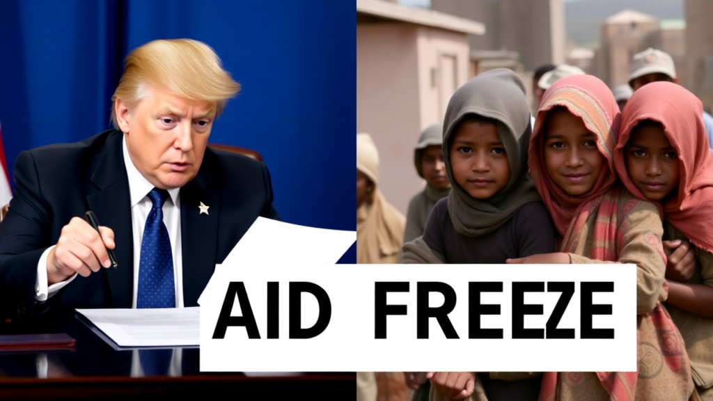 Trump’s Aid Freeze: The Beginning of America’s Global Decline Trump Freeze All Aid Globally