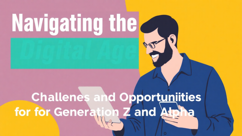 Navigating the Digital Age: Challenges and Opportunities for Generation Z and Alpha Navigating the Digital Age: Challenges and Opportunities for Generation Z and Alpha
