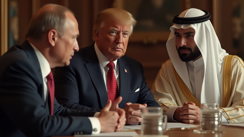 The Trump, Putin, MBS Troika Saving the World from Economic Collapse and World War III