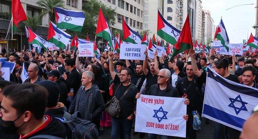 TEL AVIV — A Nation in Protest, A Region at a Crossroads TEL AVIV — A Nation in Protest, Middle East at a Crossroads