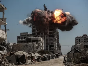 Gaza Burns as Israel Gambles on Destruction