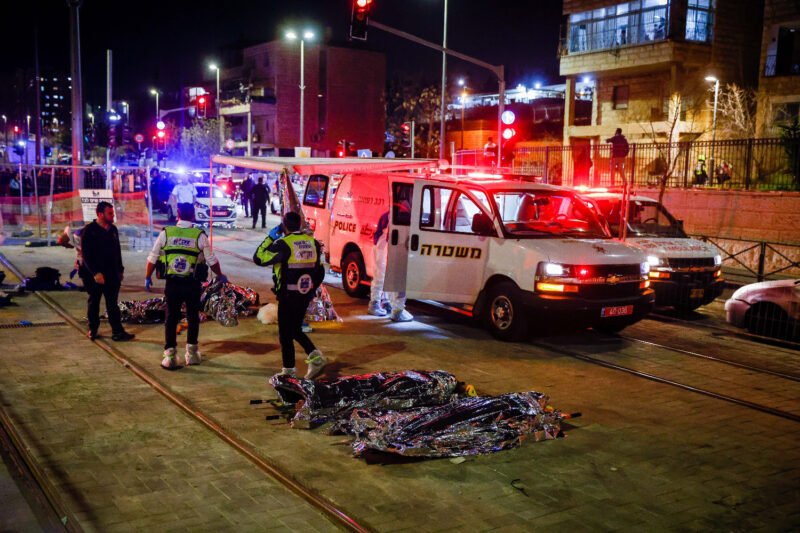 Jerusalem Bus Stop Attack Rekindles Fears as Trump Issues “Last Warning” to Hamas, Israel Threatens “Mighty Hurricane”