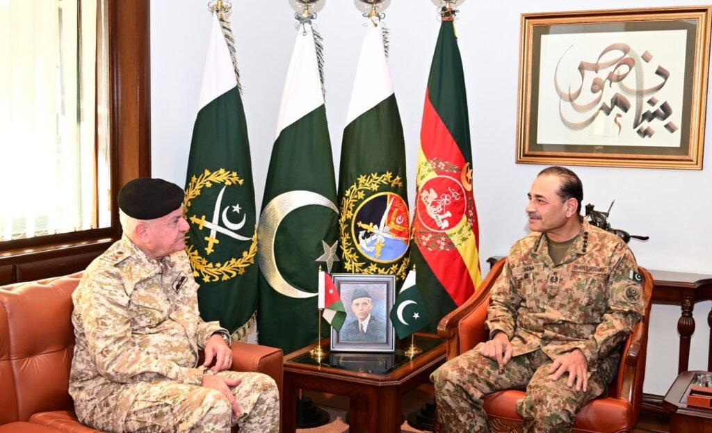 Pakistan-Jordan Ties Reach New Heights As Military Chiefs Meet at GHQ Pakistan-Jordan Ties Reach New Heights As Military Chiefs Meet at GHQ