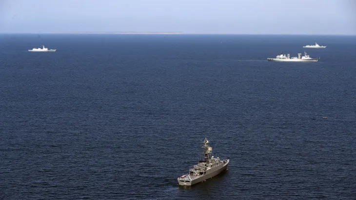 Iran Launches Naval Exercises Amid U.S. Military Buildup, Raising Stakes in the Middle East Iran Launches Naval Exercises Amid U.S. Military Buildup, Raising Stakes in the Middle East