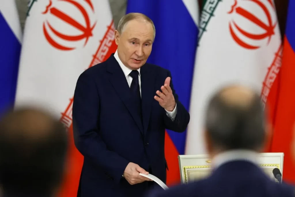 Putin Warns US Iran Crisis Could Trigger Chaos