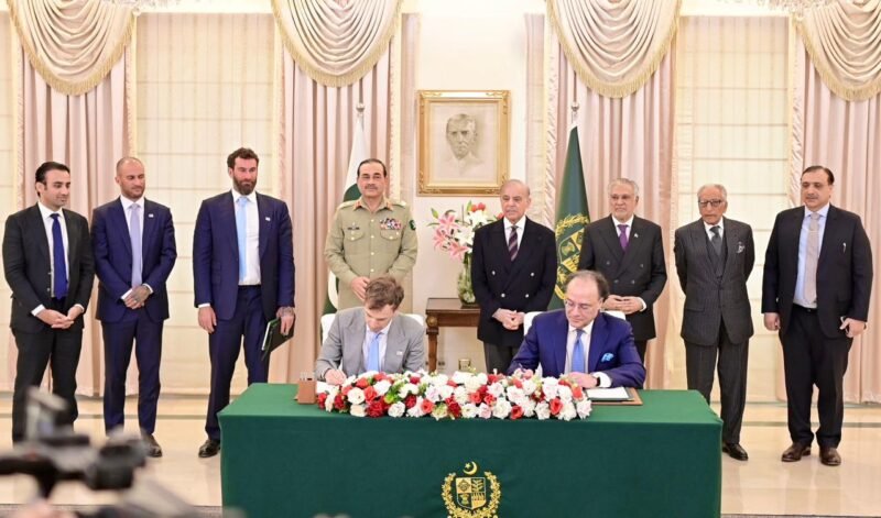 World Liberty Financial delegation calls on the Prime Minister : PM and Army Chief Lead Pakistan into a New Era of Financial Innovation World Liberty Financial delegation calls on the Prime Minister Signs MoU with Pakistan for Digital Payments Innovation