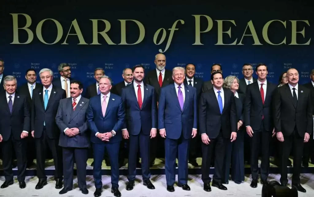 Trump's Board of Peace holds first meeting