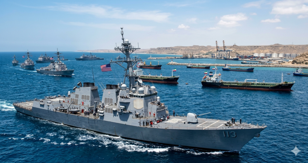 U.S. Iran Naval Blockade 2026: The Indian Ocean Siege: How Washington’s Global Blockade is Forcing Iran’s Hand