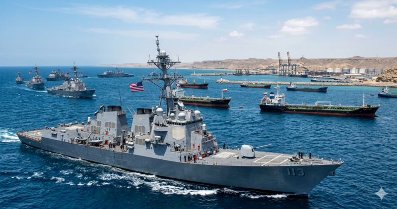 U.S. Iran Naval Blockade 2026: The Indian Ocean Siege: How Washington’s Global Blockade is Forcing Iran’s Hand
