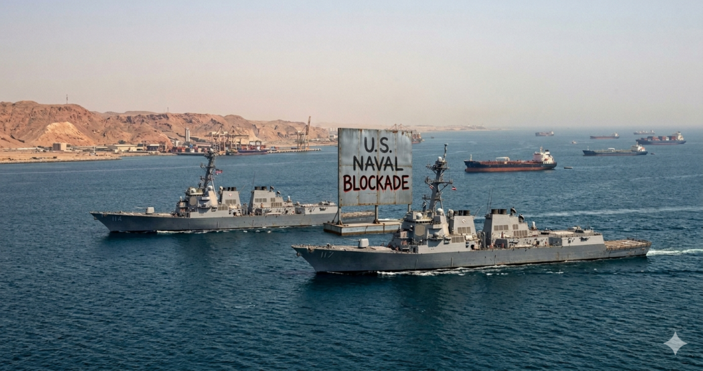U.S. Naval Blockade of Iran: How Failed Diplomacy Pushed Washington to the Brink