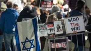 Anti War Protests In Tel Aviv