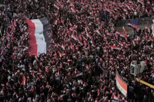Anti War Protests Broke Out In Iraq