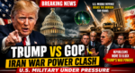 Trump Faces Revolt at Home as He Pushes to End Iran War Through Strength