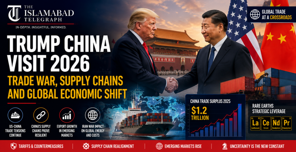 Trump China Visit 2026: US-China Trade War, Supply Chains, and Global Economic Shift Trump China Visit 2026: US-China Trade War, Supply Chains, and Global Economic Shift