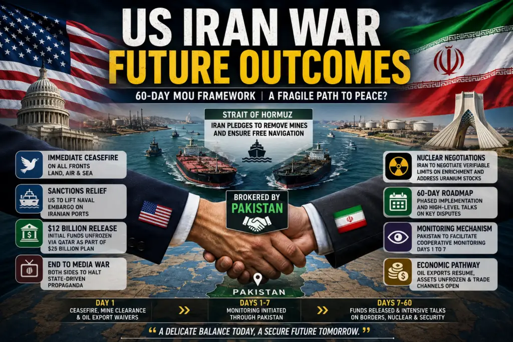 US Iran War Future Outcomes: High-Stakes MoU Signals Fragile Path to De-escalation US Iran War Future Outcomes: High-Stakes MoU Signals Fragile Path to De-escalation
