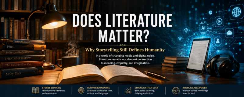 Does Literature Matter in the Digital Age? Why Storytelling Still Defines Humanity Does Literature Matter in the Digital Age? Why Storytelling Still Defines Humanity