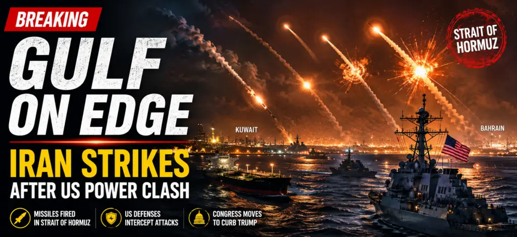 US Iran Strait of Hormuz Conflict Escalates After House Moves to Restrain Trump US Iran Strait of Hormuz Conflict Escalates After House Moves to Restrain Trump