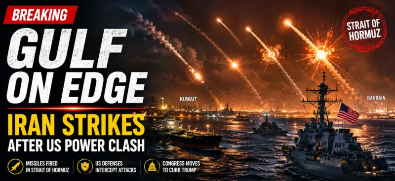 US Iran Strait of Hormuz Conflict Escalates After House Moves to Restrain Trump US Iran Strait of Hormuz Conflict Escalates After House Moves to Restrain Trump