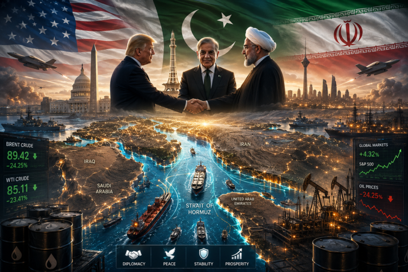 Pakistan-Brokered US-Iran Deal Reshapes Middle East Power Balance as Markets Surge and Strategic Order Shifts Pakistan Brokered US Iran Deal Reshapes Middle East Power Balance as Markets Surge and Strategic Order Shifts