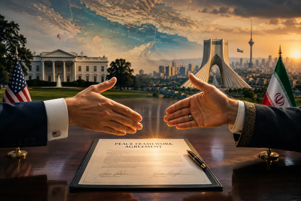 U.S. and Iran Move to Finalize Landmark Peace Deal as Trump Announces Breakthrough US Iran Peace Deal: U.S. and Iran Move to Finalize Landmark Peace Deal as Trump Announces Breakthrough