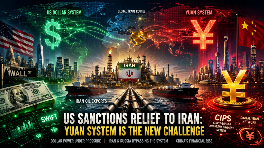 US–Iran Sanctions Relief Plan Faces Yuan Challenge as Global Financial Order Shifts US Iran sanctions relief yuan system reshapes nuclear deal negotiations as Tehran gains financial independence