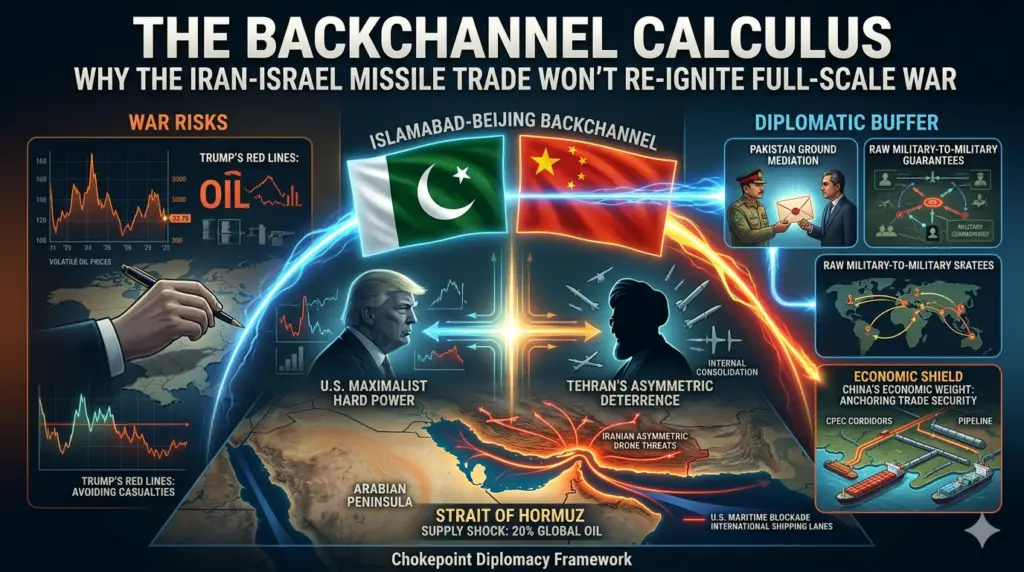The Backchannel Calculus: Why the Iran-Israel Missile Trade Won’t Re-Ignite Full-Scale War