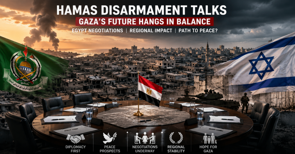 Hamas Disarmament Talks