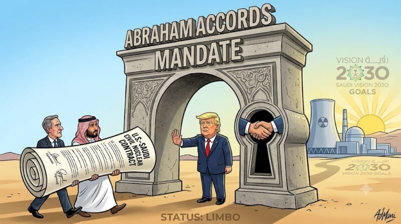 Saudi Nuclear Deal Hits Limbo as Trump Mandates Israel Normalization