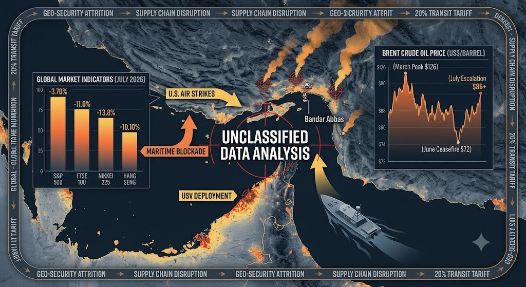 Strait of Hormuz Conflict Escalates as Trump Orders Strikes and Global Markets Plunge Strait of Hormuz conflict