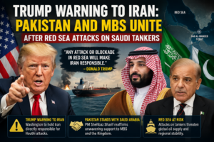 Trump Warning to Iran: Pakistan and MBS Align After Red Sea Attacks on Saudi Tankers