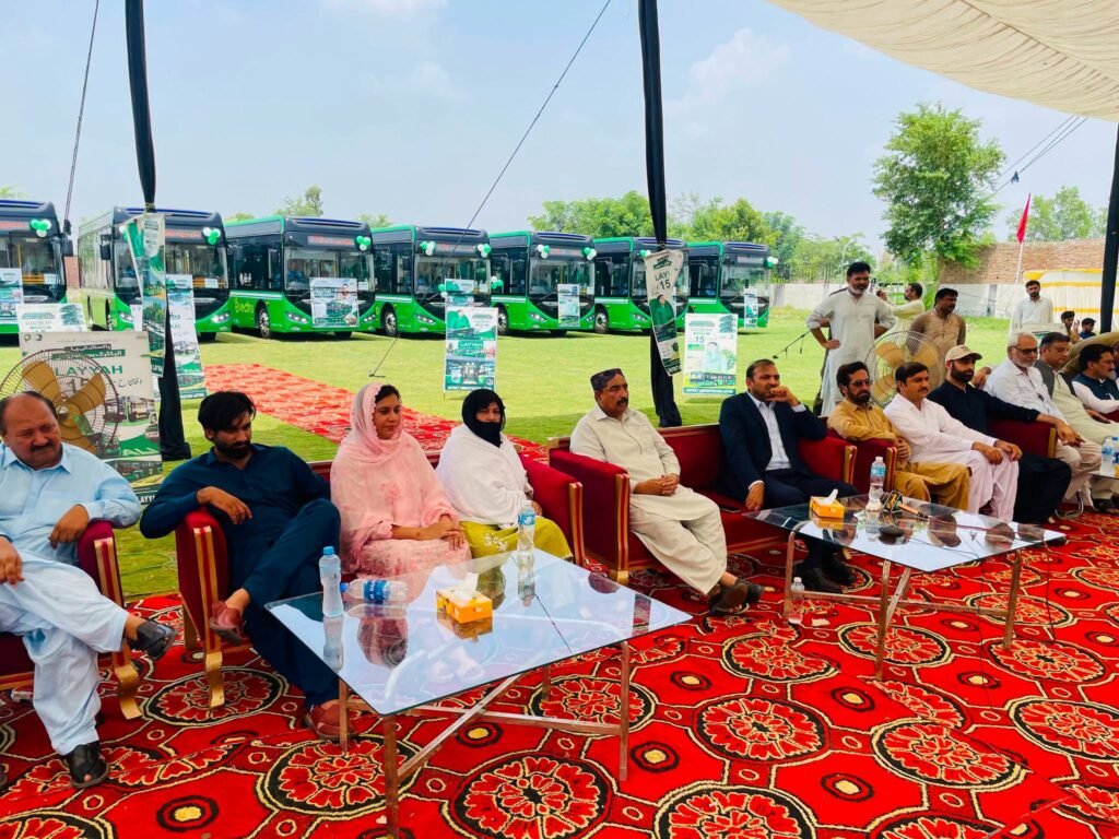 A Blueprint for South Punjab: How DC Asif Ali Dogar Accelerated the Layyah Development Transformation Layyah Development Transformation - Green Bus Inauguration