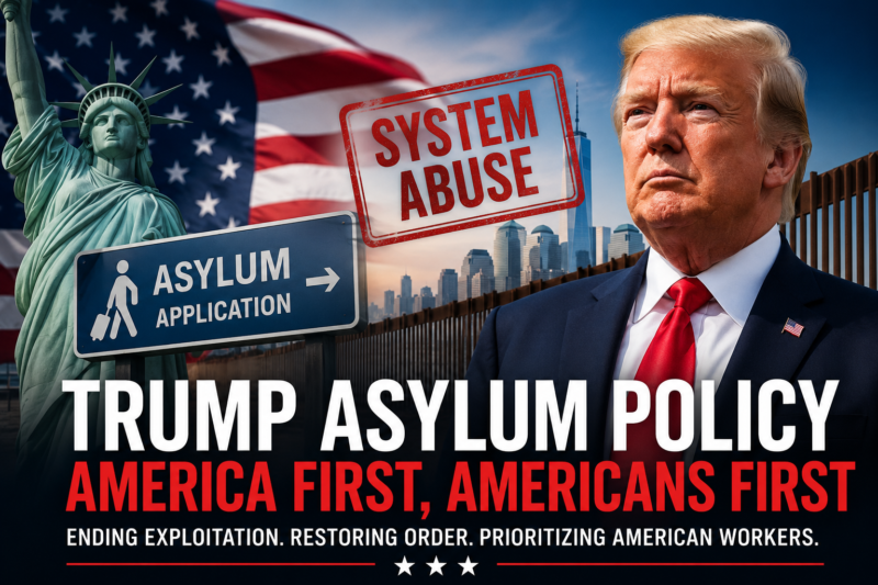 Trump Asylum Policy: Why the U.S. Is No Longer an Asylum Magnet Under Trump’s Strategic Reset Trump asylum policy fast-tracks deportations to reduce a 1.4 million case backlog