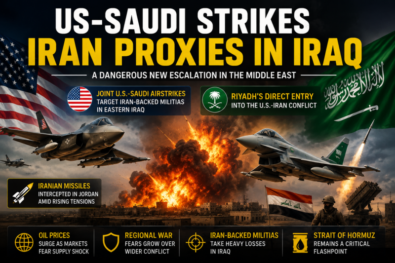 US Saudi Airstrikes on Iran-Backed Militias Signal Dangerous New Phase in Middle East Conflict US Saudi Strikes Iran Proxies in Iraq