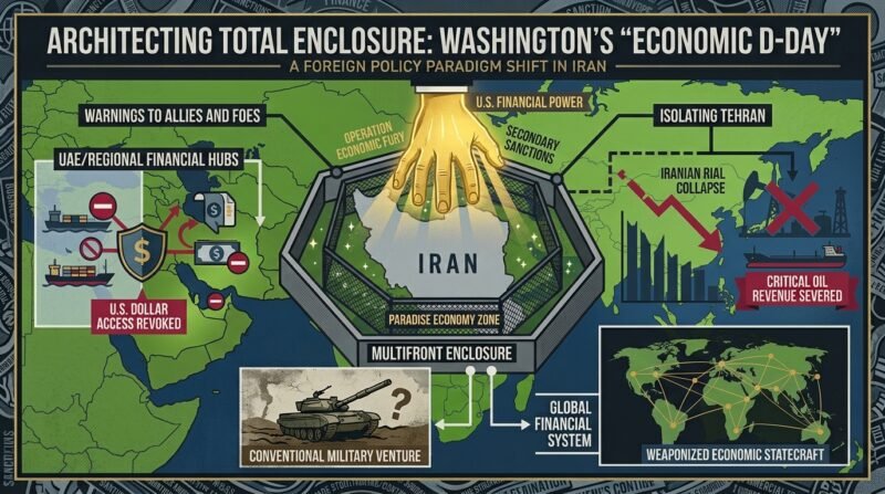 Trump’s Economic D-Day: How Washington Is Enclosing Iran on Every Front Economic isolation of Iran is becoming the central pillar of Trump’s next phase of pressure on Tehran.