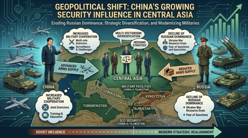 Is China Taking Russia’s Military Market in Central Asia China replacing Russia in Central Asia is becoming increasingly visible as Beijing expands its military sales across the region.