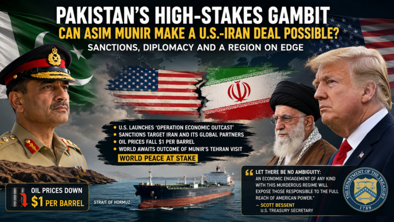Pakistan U.S. Iran deal: Islamabad is using its unusual access to Washington and Tehran to create a diplomatic pathway before economic pressure makes negotiations impossible.