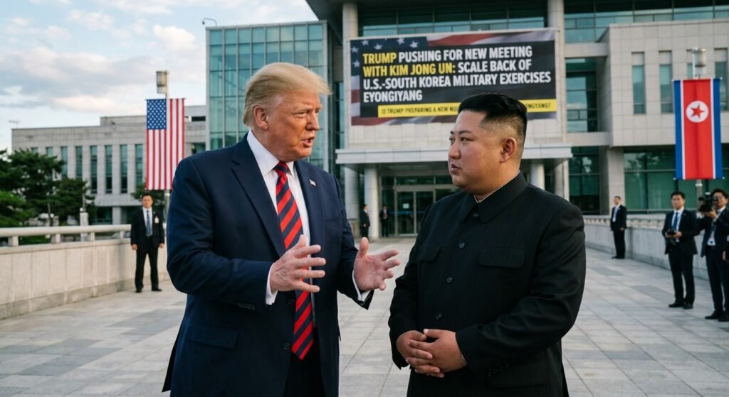 Trump’s Secret Korea Gambit: Why Washington Is Sending Signals to Kim Jong Un Trump Kim Jong Un meeting is being quietly pursued by President Trump as he seeks to revive direct nuclear diplomacy with North Korea.