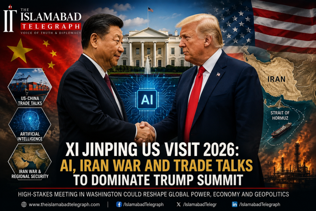 Xi Jinping US visit 2026.: President Xi Jinping and President Donald Trump holding a high-stakes bilateral summit on US-China relations