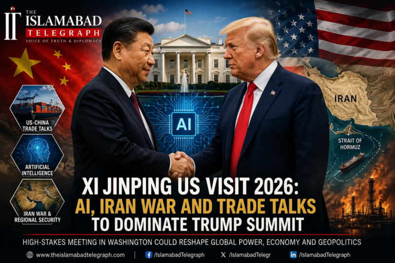 Xi Jinping’s High-Stakes Washington Visit: A Defining Moment for AI Rivalry, Iran War Diplomacy, and the Future of U.S.-China Trade Xi Jinping US visit 2026.: President Xi Jinping and President Donald Trump holding a high-stakes bilateral summit on US-China relations