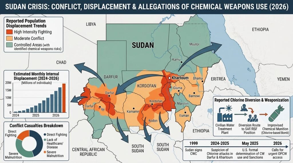 Chemical weapons escalation in Sudan threatens global non-proliferation norms and regional stability Chemical weapons escalation in Sudan threatens global non-proliferation norms and regional stability