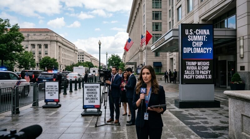 US-China Nvidia Chip Diplomacy: How Washington’s Advanced Chip Reshapes Geopolitics From the Caucasus to Beijing US-China Nvidia Chip Diplomacy: How Trump’s Advanced AI Deals Are Reshaping Global Geopolitics