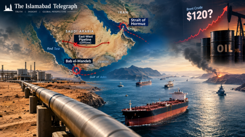 Global oil crisis is deepening as disruptions around Hormuz, Bab el-Mandeb and Saudi Arabia's East-West pipeline converge.
