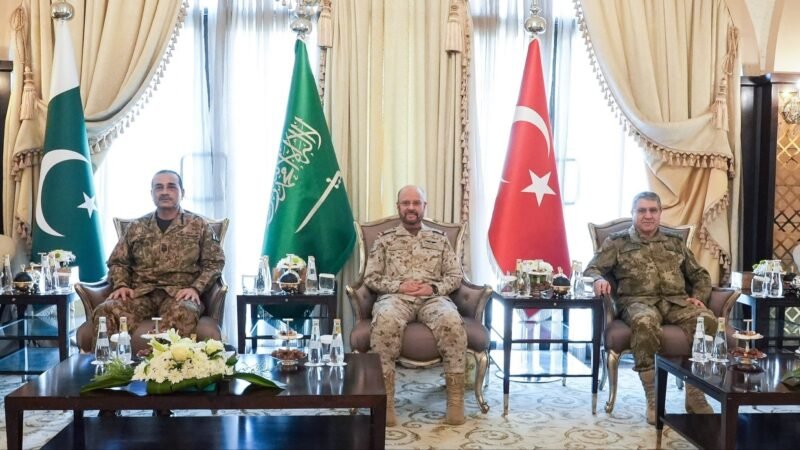 Mecca Defence Agreement: Forces Chiefs Of Pakistan, Saudi Arabia And Turkiye Meet in Riyadh Mecca Defence Agreement