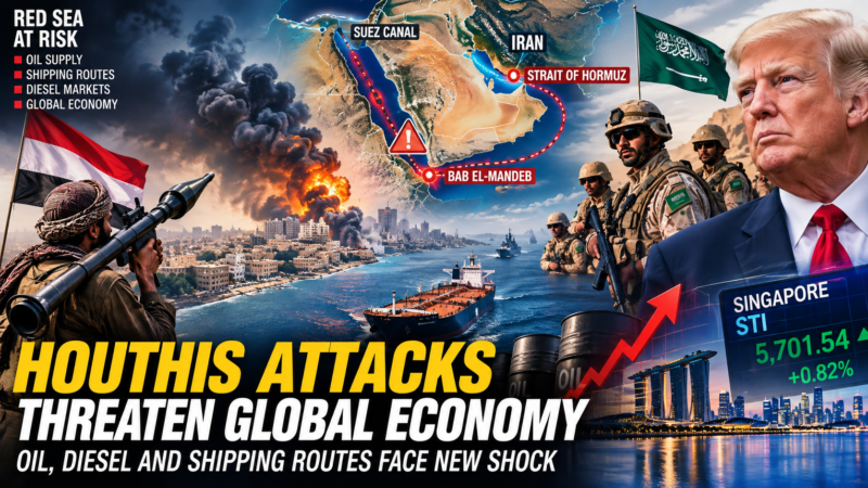Houthis Attacks Put Global Economy at Risk as Oil, Diesel and Markets Face New Shock Houthis Attacks Put Global Economy at Risk as Oil, Diesel and Markets Face New Shock